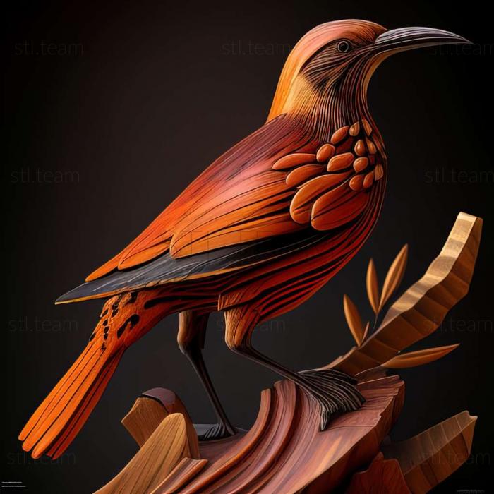 3D модель Gaurotes cyanipennis (STL)